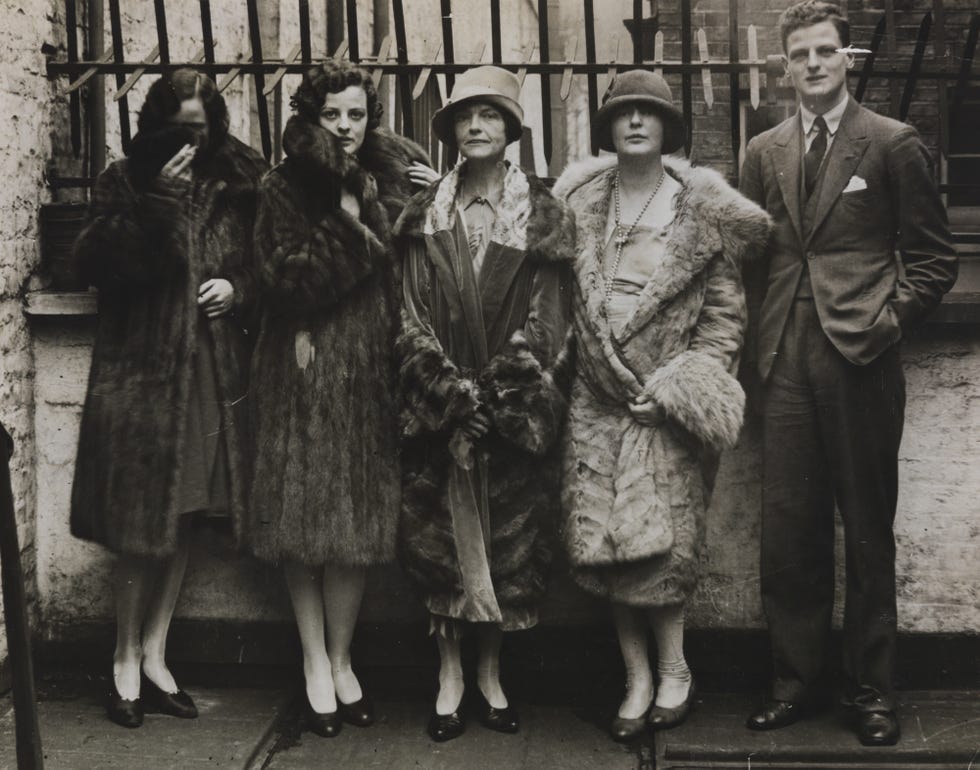 united kingdom december 23 kate meyrick and her children, about 1920s this is a photograph of nightclub owner kate meyrick 1875 1933 with four of her eight children kate meyrick became a notorious figure on the london nightclub scene after arriving from ireland at the end of the first world war she ran 43, a late night jazz club at 43 gerrard street in soho she was prosecuted several time for breaching licensing laws and went to prison for bribing policemen to ignore these breaches her book secrets of the 43 was banned on its publication in 1933 this photograph has been selected from the daily herald archive, a collection of over three million photographs the archive holds work of international, national and local importance by both staff and agency photographers photo by daily herald archivessplgetty images