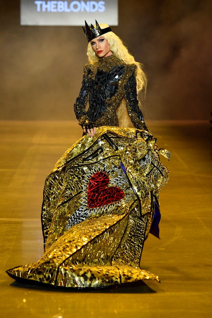 Disney Villains Walk the Runway at The Blonds' New York Fashion Week ...