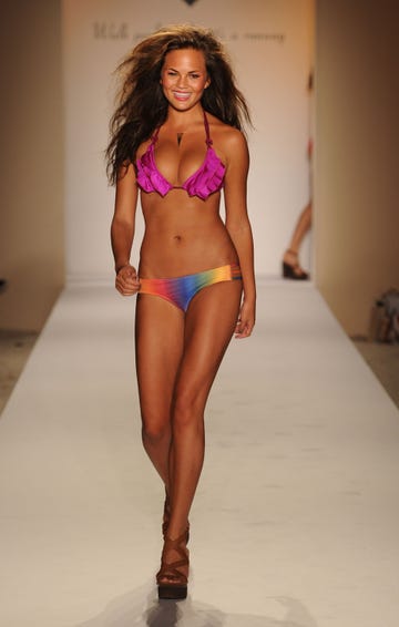 miami beach, fl   july 19  a model walks the runway during the tyler rose swimwear fashion show during mercedes benz fashion week swim 2011 official coverage at the raleigh on july 19, 2010 in miami beach, florida  photo by frazer harrisongetty images for mercedes benz