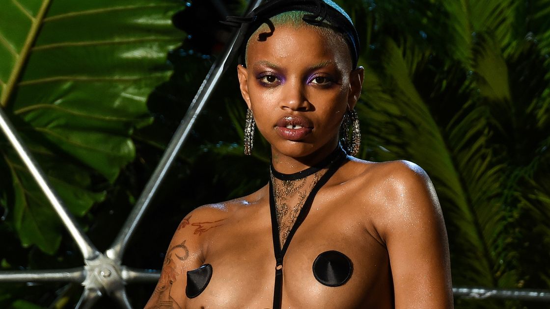 preview for Rihanna showcases the Savage X Fenty collection at NYFW