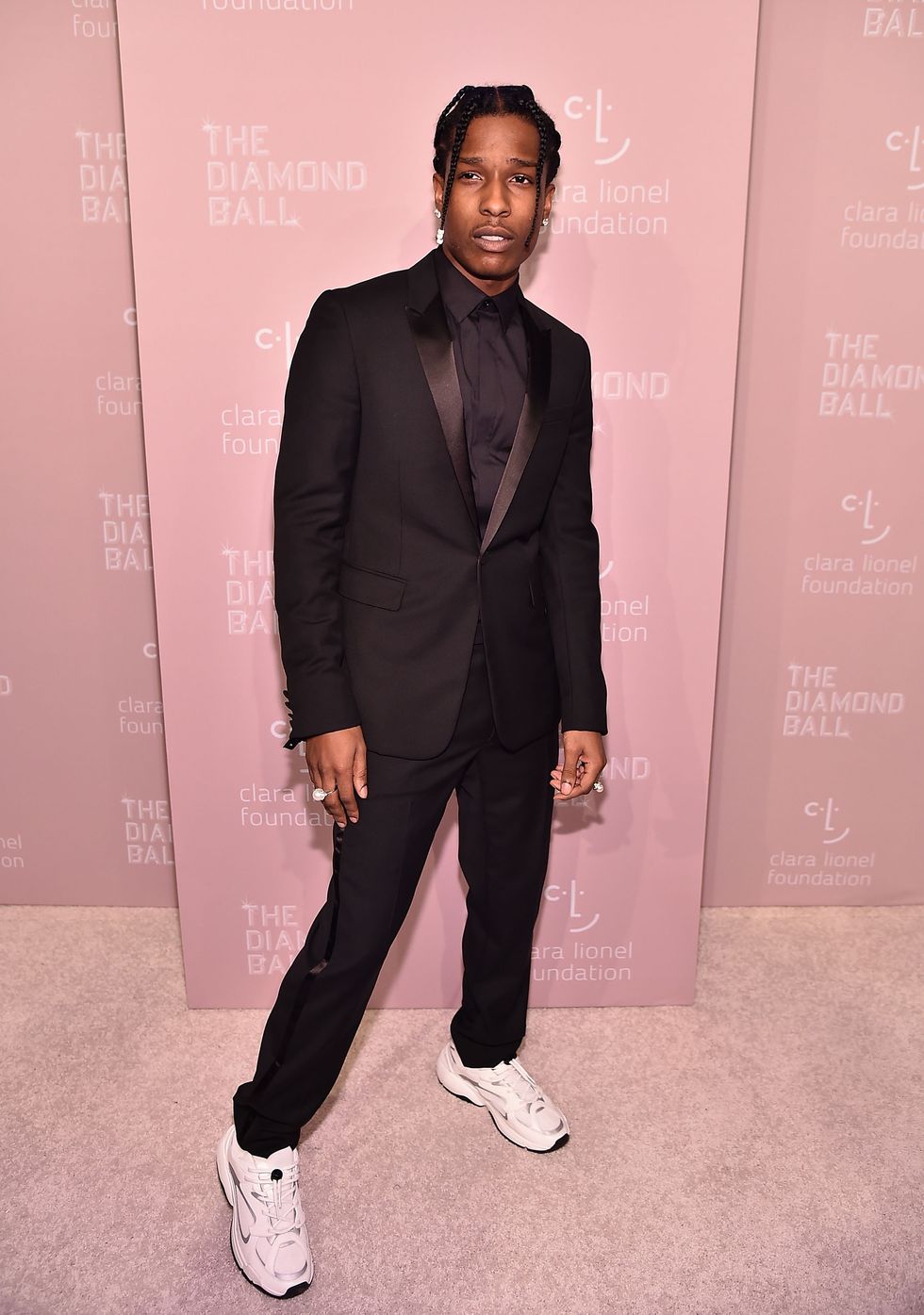 new york, ny   september 13  asap rocky attends rihannas 4th annual diamond ball at cipriani wall street on september 13, 2018 in new york city  photo by theo wargogetty images