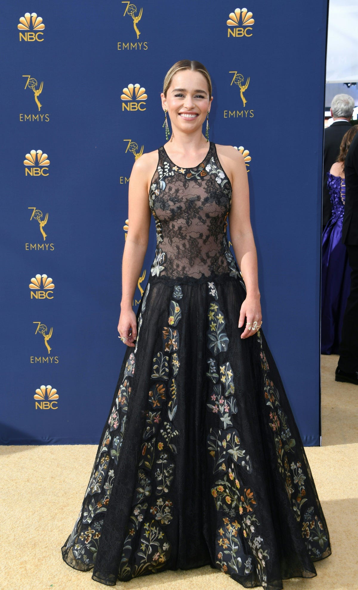 9 Sexy Naked Looks from the 2018 Emmy Awards Red Carpet - Dresses and  Outfits That Showed the Most Skin at the Emmys