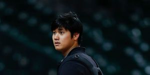 houston, tx september 22 shohei ohtani 17 of the los angeles angels of anaheim arrives before playing the houston astros at minute maid park on september 22, 2018 in houston, texas photo by bob leveygetty images