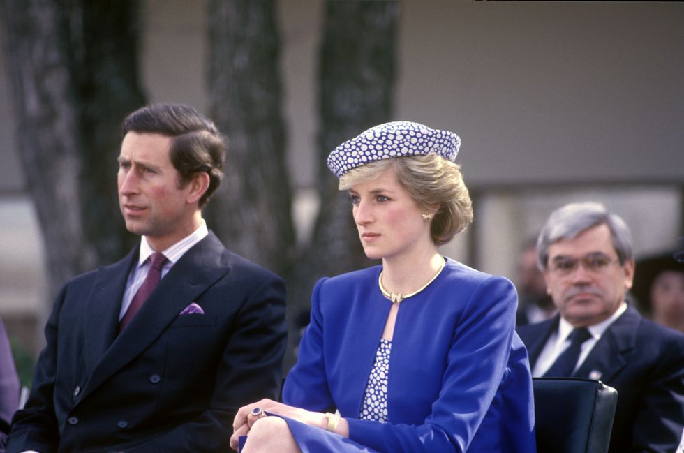 Princess Diana On Royal Tour Of Canada