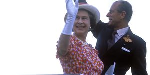 queen elizabeth ii, bahamas, prince philip, duke of edinburgh, 11th october 1985 photo by john shelley collectionavalongetty images