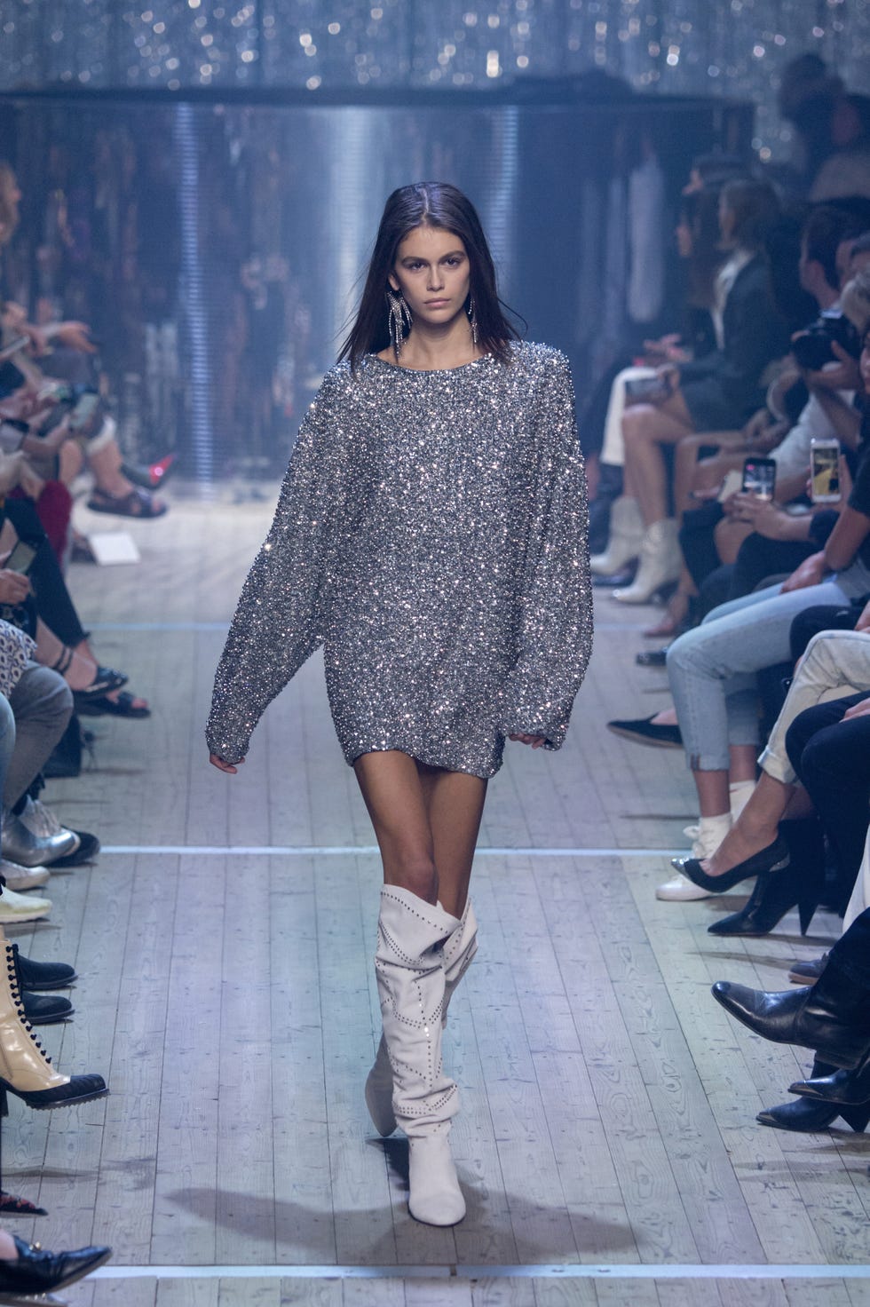 Kaia Gerber, hija de Cindy Crawford, Isabel Marant