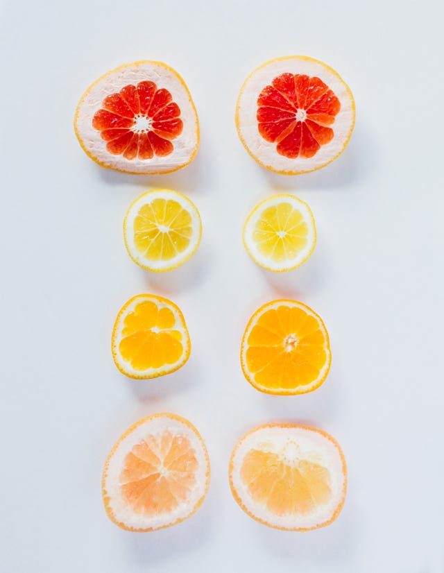 conceptual image for breasts, breast shape, breast size, womens issues part of a series, fruit, citrus fruits, healthy diet, healthy lifestyle

ruby grapefruit, oranges, lemons, pink grapefruit