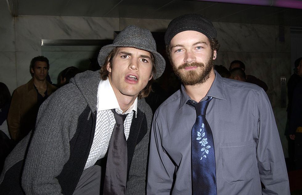 ashton kutcher and danny masterson during ghost ship after party at the downtown standard hotel in los angeles, california, united states photo by j vespawireimage