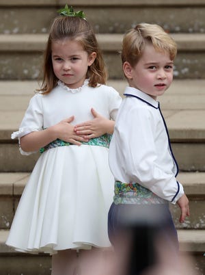 Princess charlotte prince george