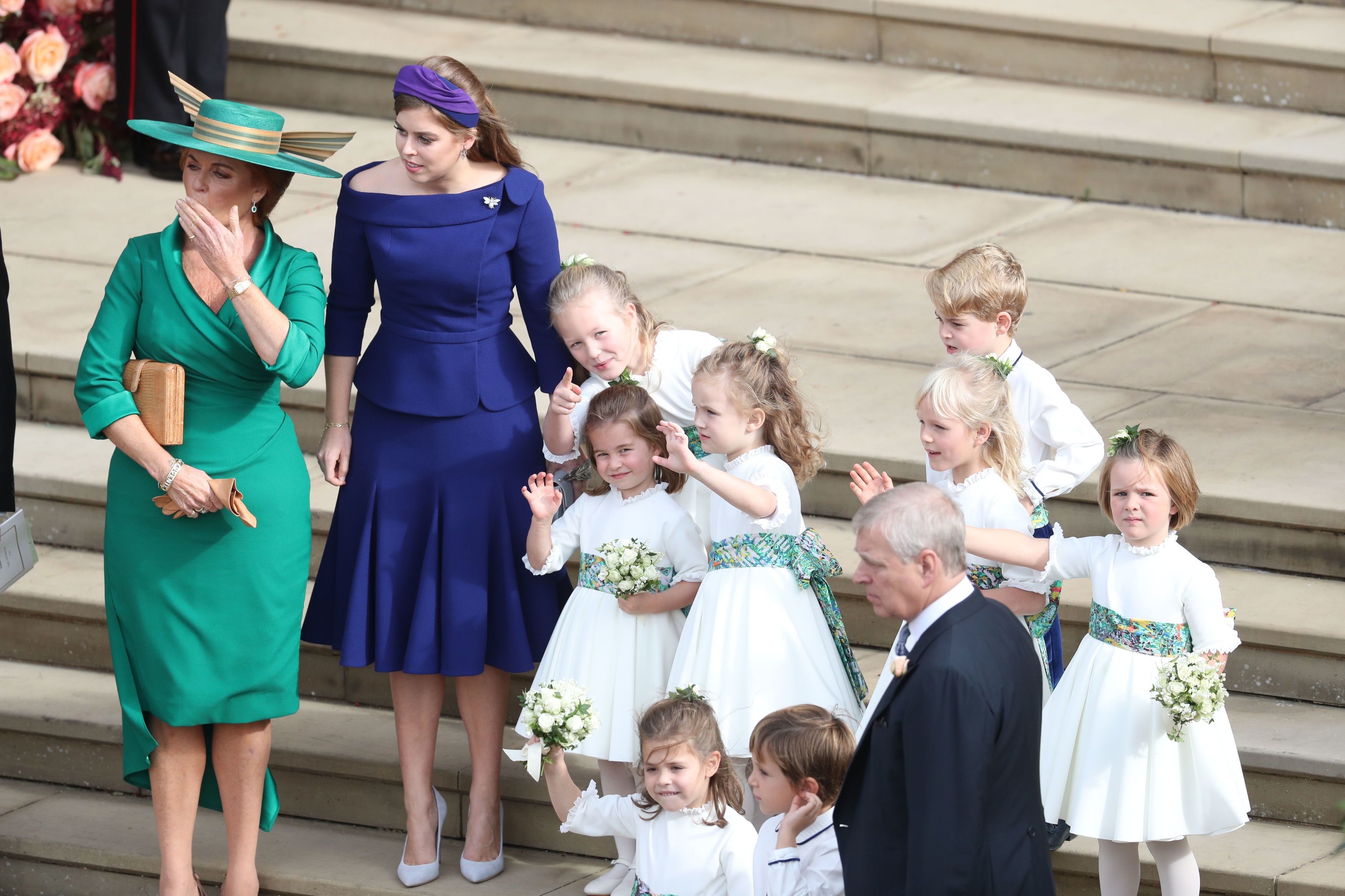 Princess Eugenie Jack Brooksbank s Bridesmaids Pageboys