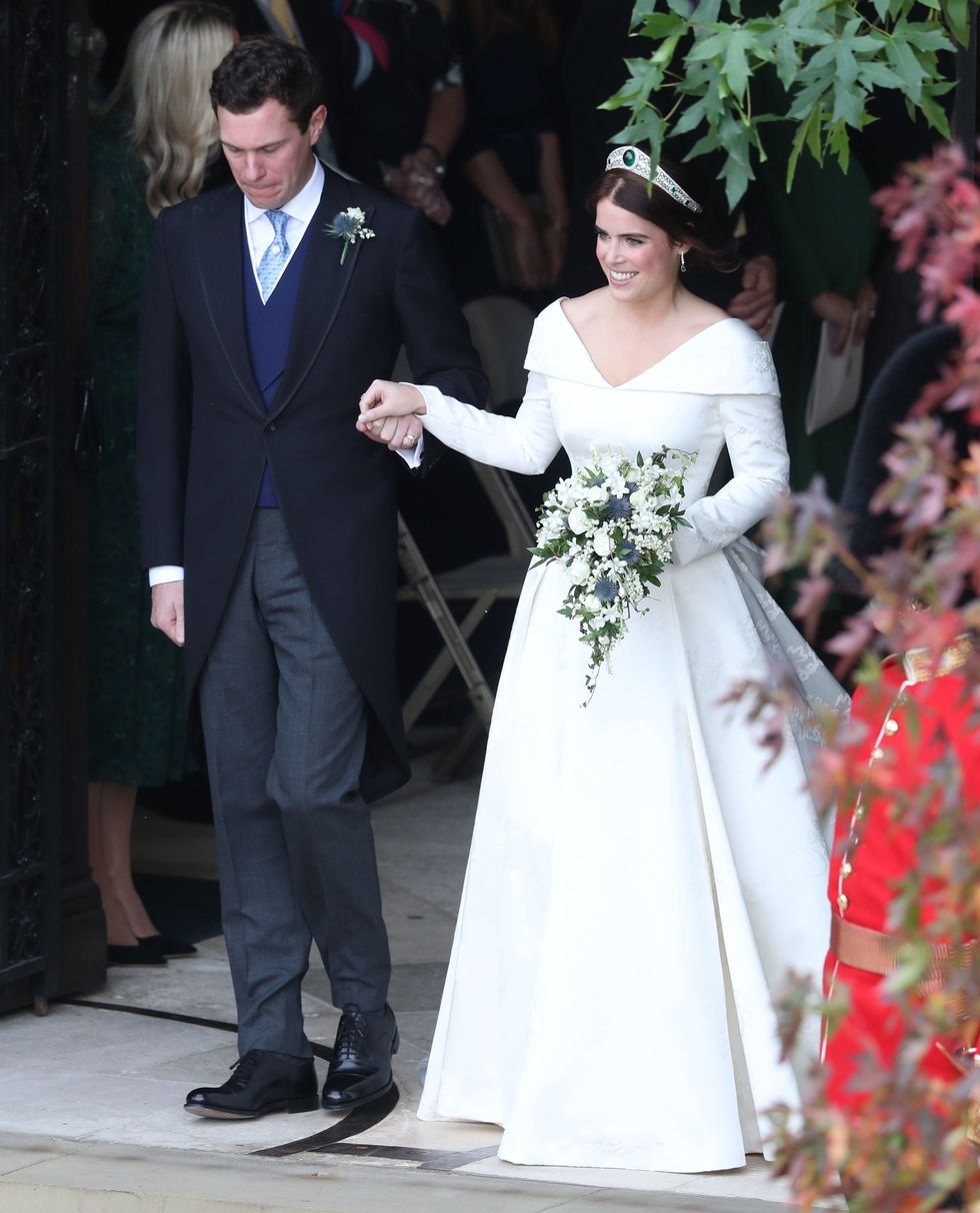 Princess Eugenie wedding dress