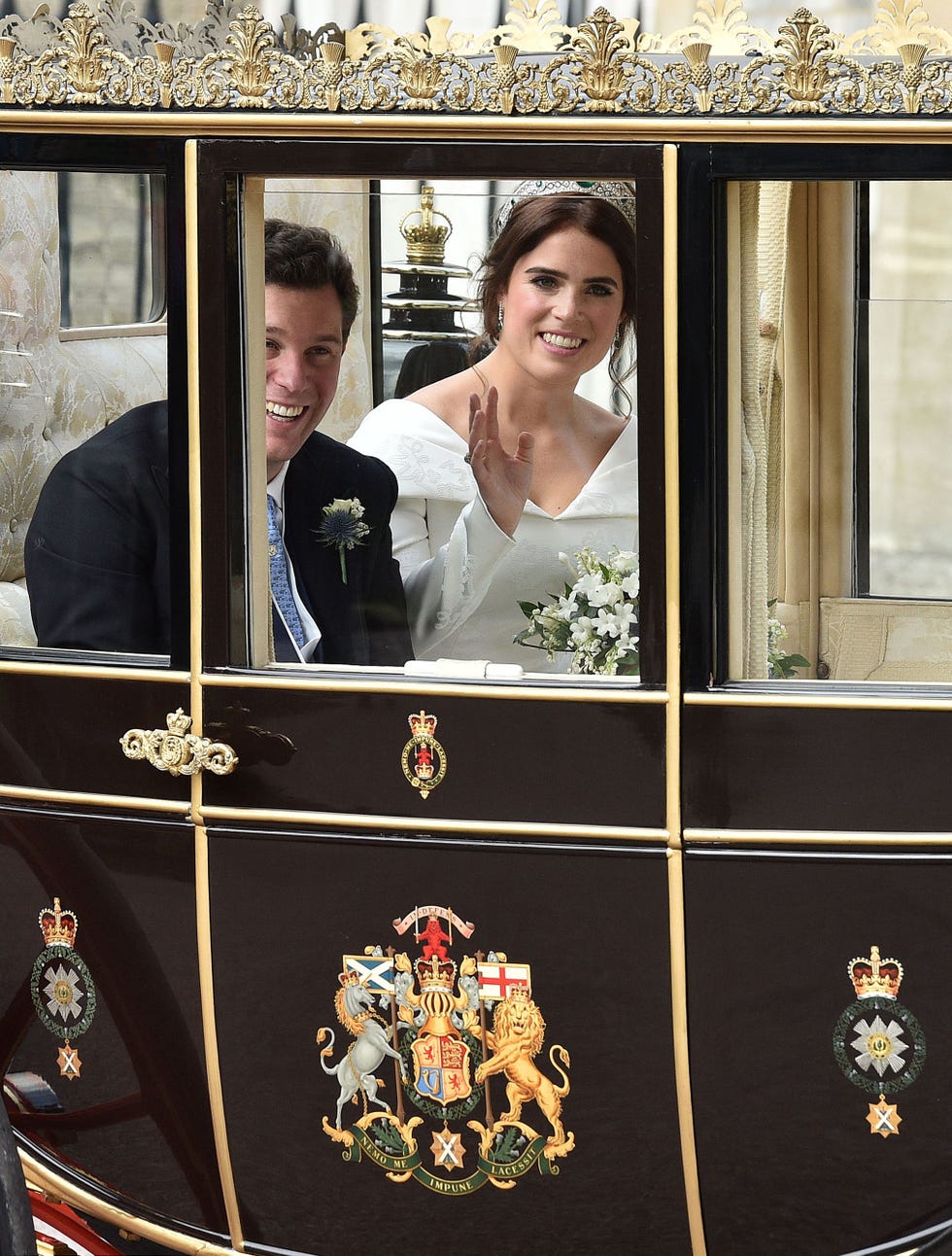 Princess Eugenie, Jack Brooksbank, wedding day