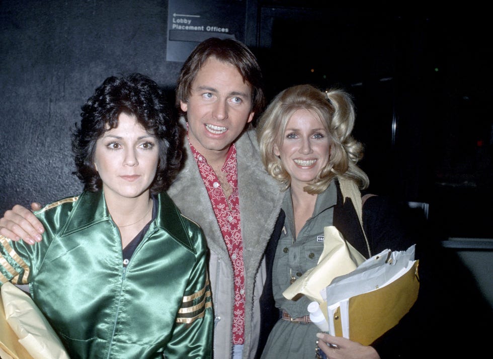 Joyce DeWitt, John Ritter, Suzanne Somers Threes Company