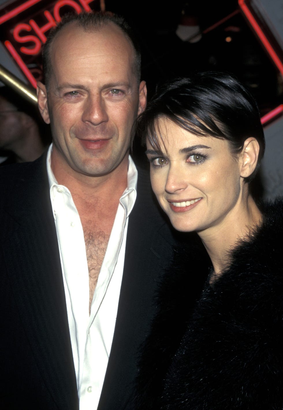 demi moore bruce willis marriage friendship kids