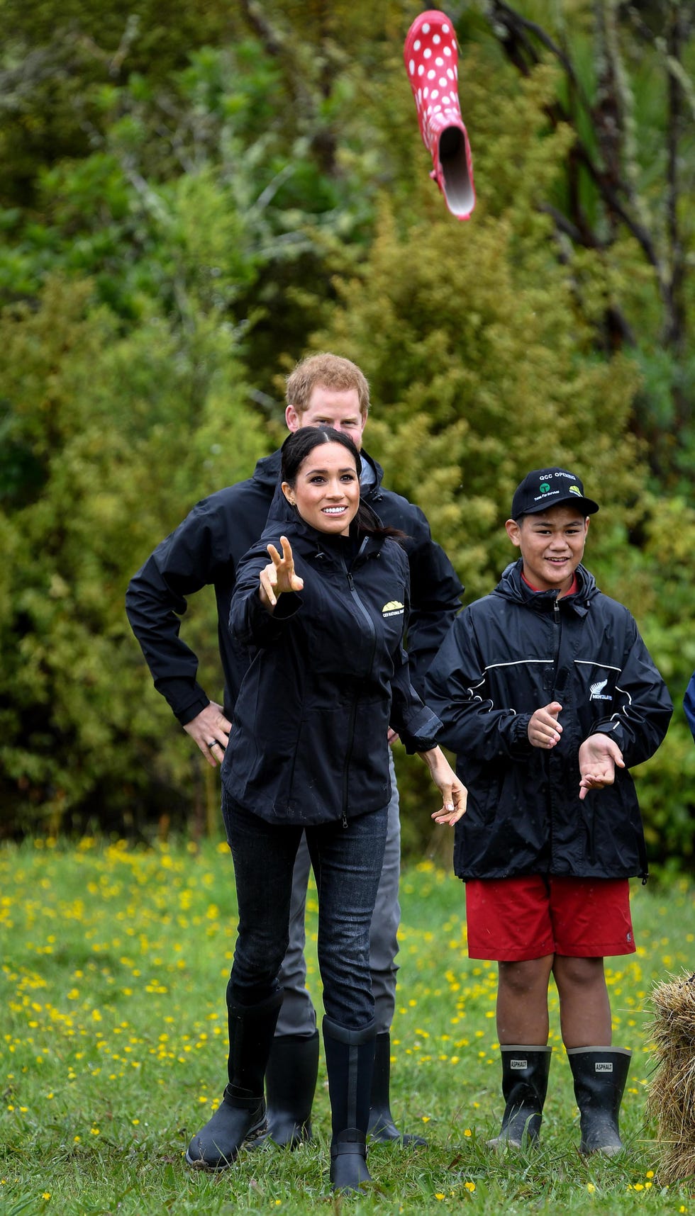 Meghan Markle Welly Wanging