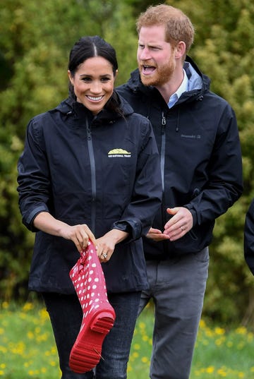 Meghan Markle Welly Wanging
