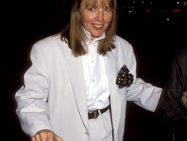 diane keaton during opening of a moms life   february 28, 1992 at tiffany theater in west hollywood, california, united states photo by ron galellaron galella collection via getty images