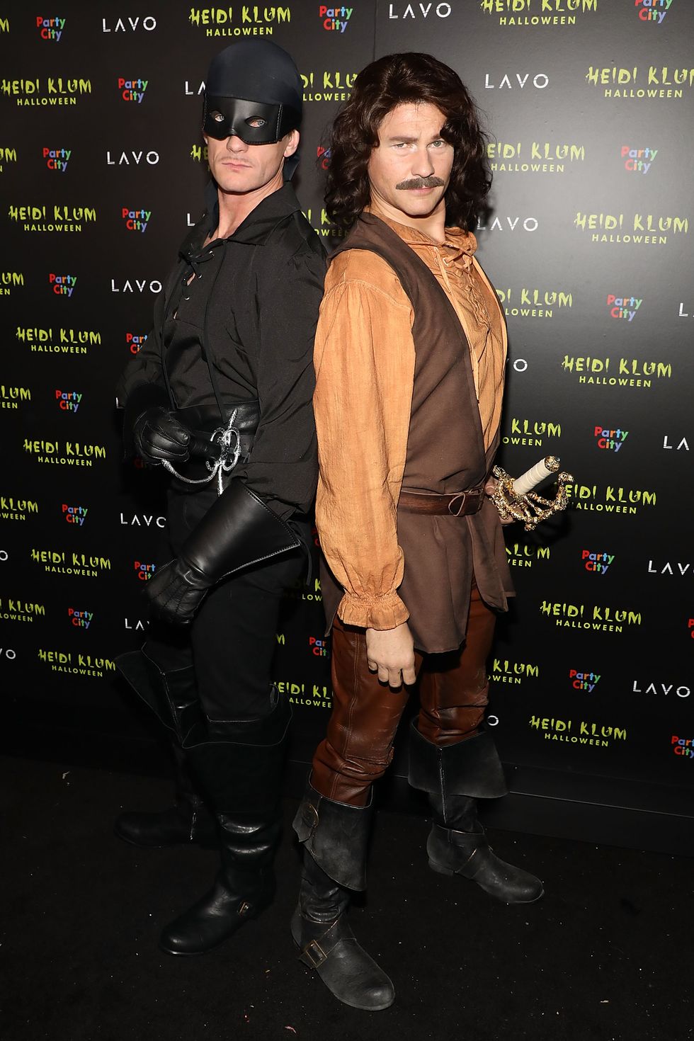 new york, ny october 31 neil patrick harris and david burtka attend heidi klums 19th annual halloween party at lavo on october 31, 2018 in new york city photo by taylor hillfilmmagic