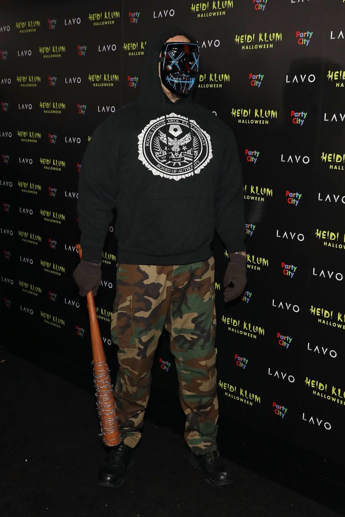 ice t dresses as a character from the purge