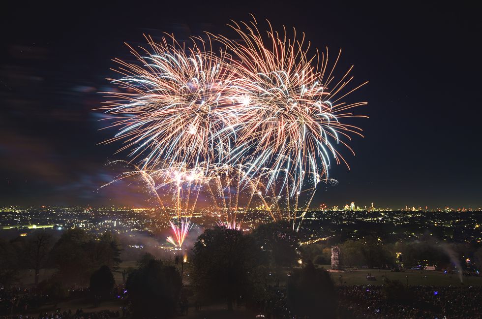 Alexandra Palace Fireworks 2018