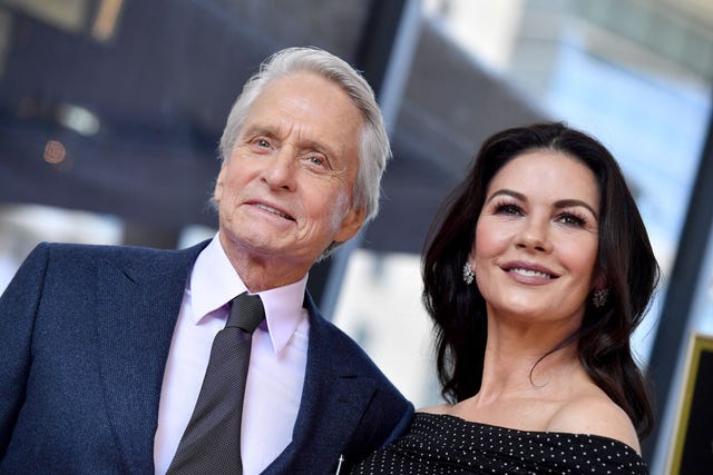 Michael Douglas Catherine Zeta-Jones SAG Awards 2019 - age gap