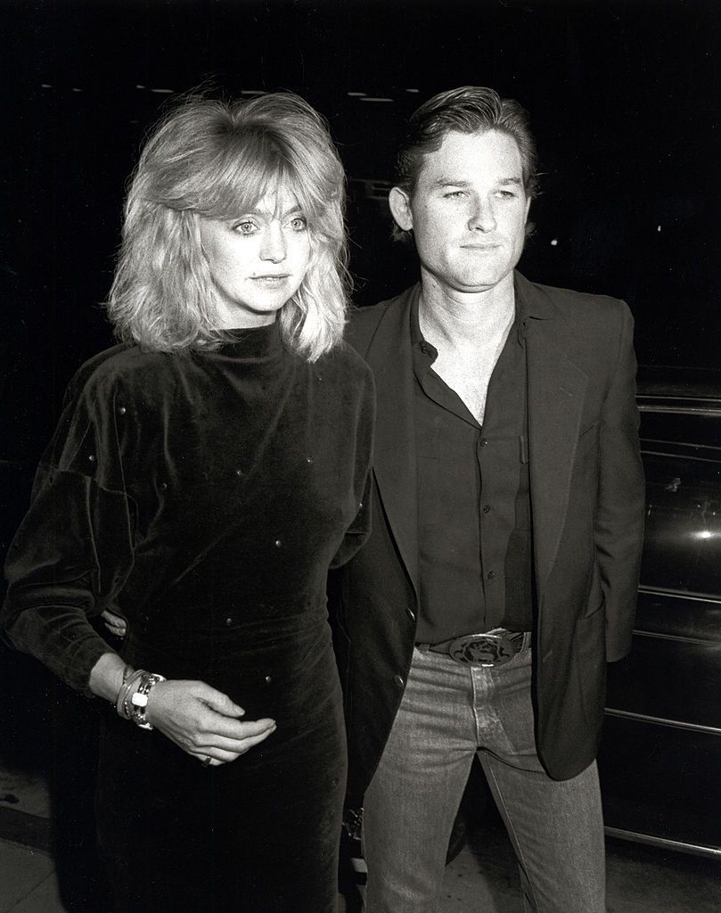 goldie hawn and kurt russell during silkwood premiere   los angeles at the academy in beverly hills, california, united states photo by ron galella, ltdron galella collection via getty images