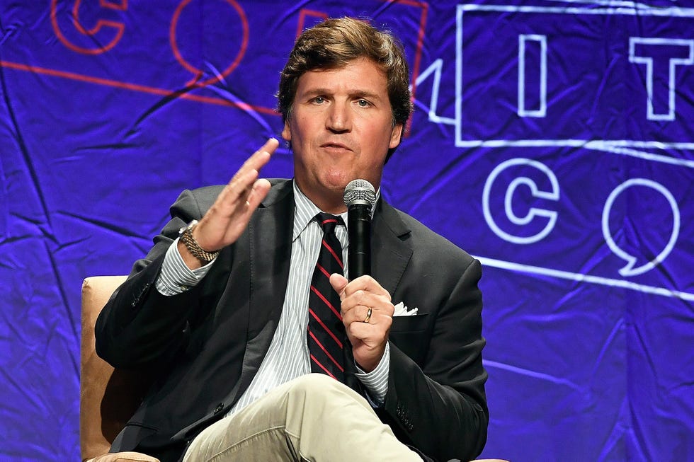 Tucker Carlson Says Stacey Abrams Wants to 'Overthrow' White Men in a ...