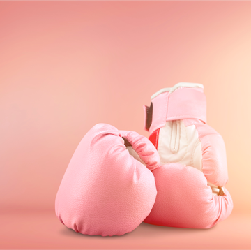 pink boxing gloves