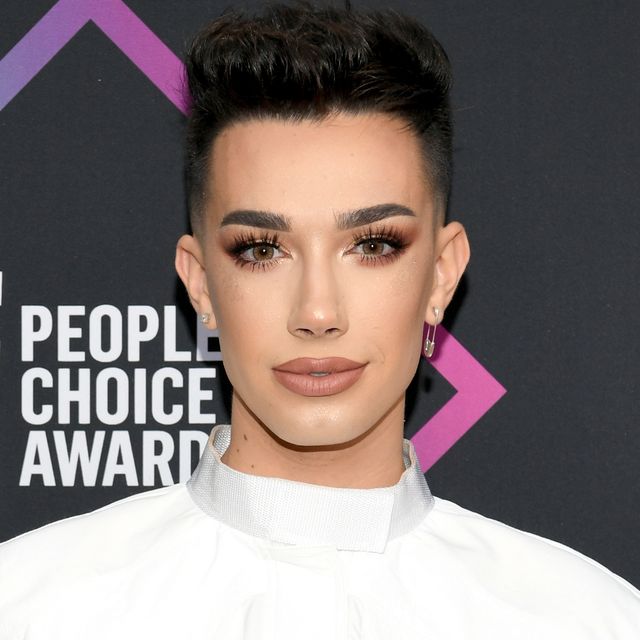 santa monica, ca   november 11  2018 e peoples choice awards    pictured james charles arrives to the 2018 e peoples choice awards held at the barker hangar on november 11, 2018     nup185068      photo by emma mcintyree entertainmentnbcu photo banknbcuniversal via getty images