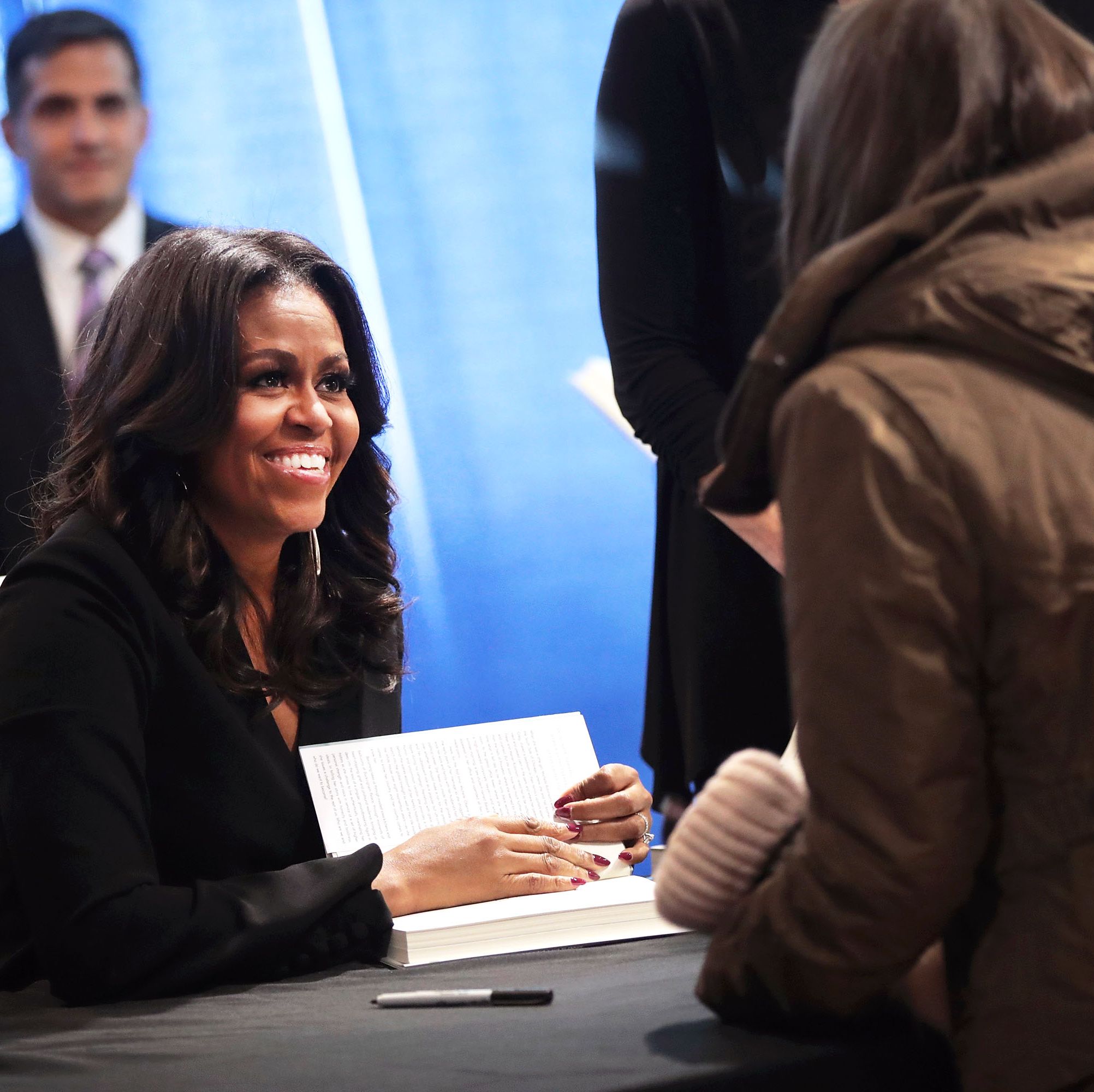 Michelle Obama Holds  First Book Signing In Her Hometown Of Chicago