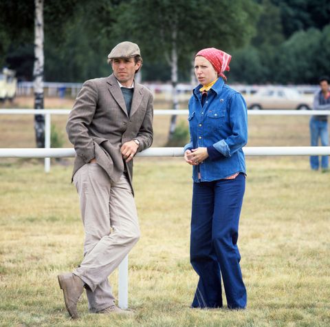 Princess Anne and husband Mark Phillips