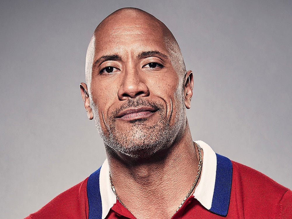 Download Dwayne The Rock Eyebrow Raise Wallpaper