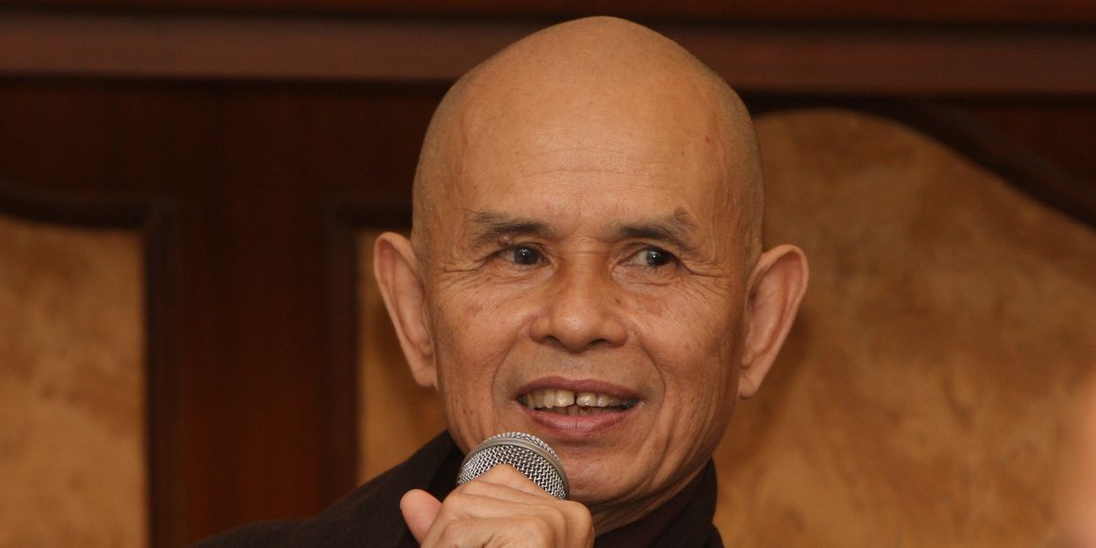 vietnamese zen master thich nhat hanh visits india