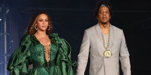 johannesburg, south africa   december 02 beyonce and jay z perform during the global citizen festival mandela 100 at fnb stadium on december 2, 2018 in johannesburg, south africa  photo by kevin mazurgetty images for global citizen festival mandela 100