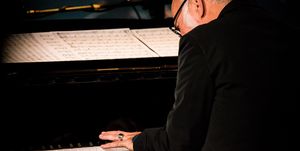 Ludovico Einaudi Performs In Milan