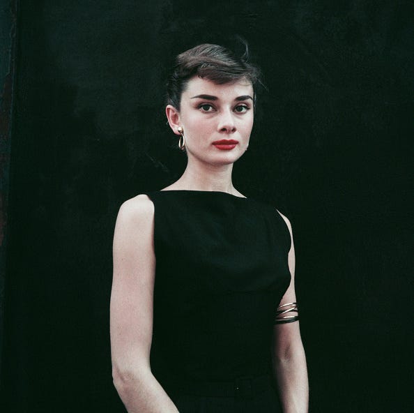 audrey hepburn beauty secrets belgian born actress audrey hepburn 1929 1993 in a black sleeveless dress, circa 1955 photo by archive photosgetty images