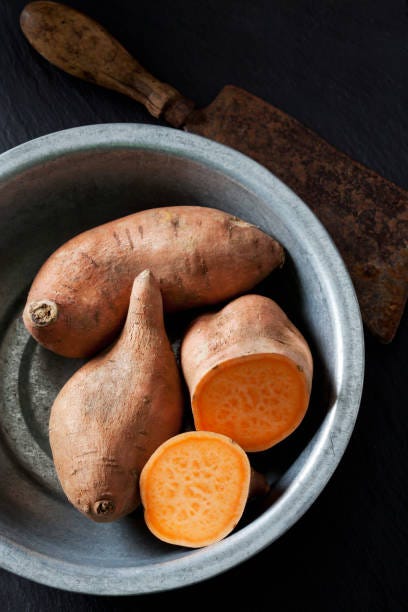 alimentos antiinflamatorios batata o boniato