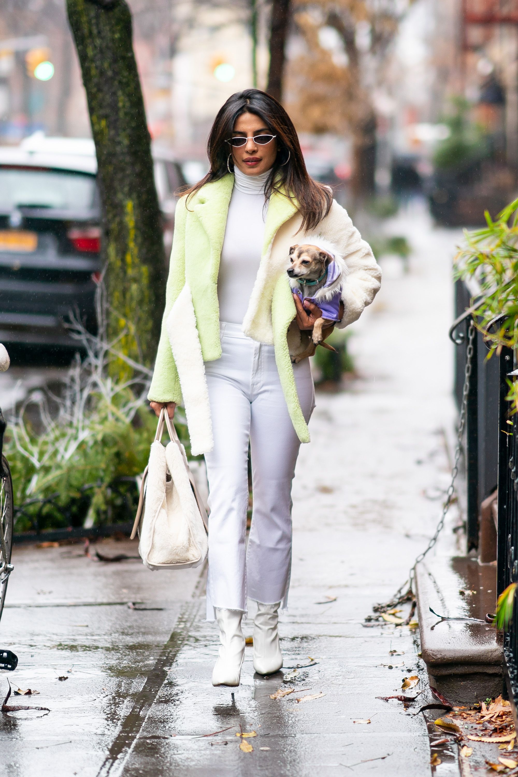 10 Ways to Wear White Jeans All Winter Long  Glamour