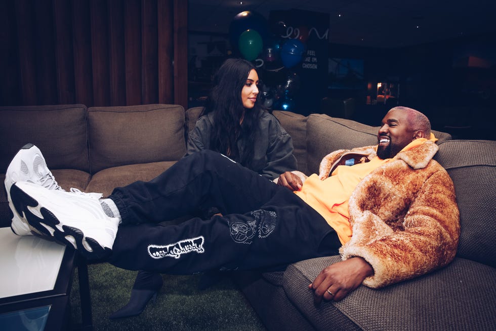 inglewood, california   december 19  in this handout photo provided by forum photos, kim kardashian west and kanye west attend the travis scott astroworld tour at the forum on december 19, 2018 in inglewood, california  photo by rich furyforum photos via getty images