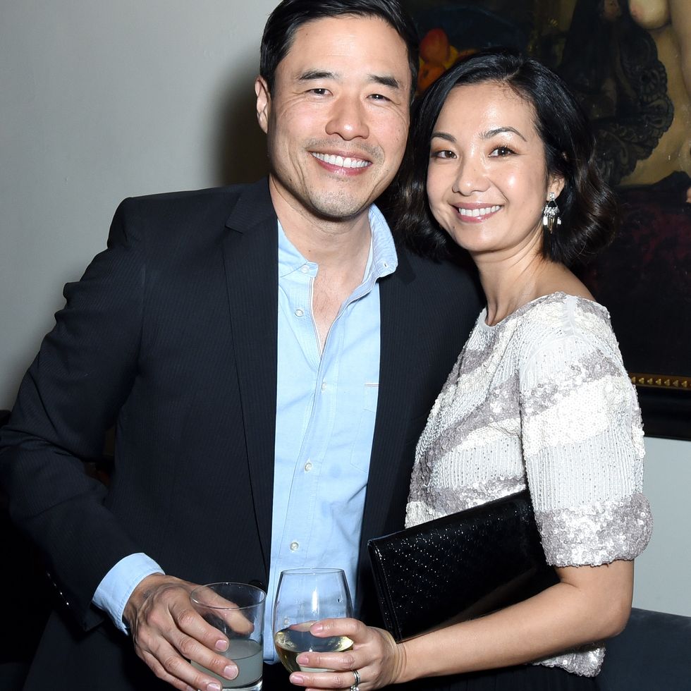 los angeles, ca   january 26  randall park and jae w suh attend entertainment weekly celebrates screen actors guild award nominees sponsored by loreal paris, cadillac, and popsockets at chateau marmont on january 26, 2019 in los angeles, california  photo by presley anngetty images for entertainment weekly
