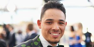 los angeles, ca   january 27  anthony ramos attends the 25th annual screen actors guild awards at the shrine auditorium on january 27, 2019 in los angeles, california 480543  photo by mike coppolagetty images for turner
