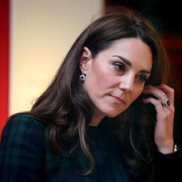 The Duke And Duchess Of Cambridge Visit Dundee dundee, scotland january 29 catherine, duchess of cambridge, known as the duchess of strathearn when in scotland visits dundee to officially open the va dundee on january 29, 2019 in dundee, scotland photo by jane barlow wpa poolgetty images