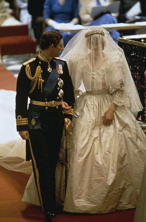 the wedding of prince charles and lady diana spencer at st pauls cathedral in london, 29th july 1981 photo by keystonehulton archivegetty images