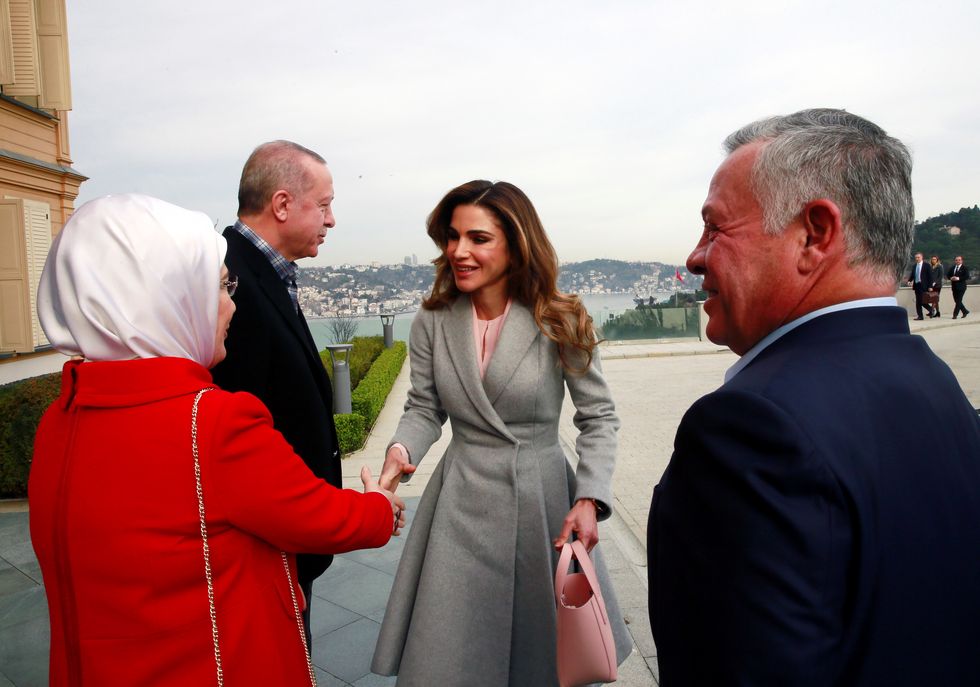 Jordanian King Abdullah II in Istanbul