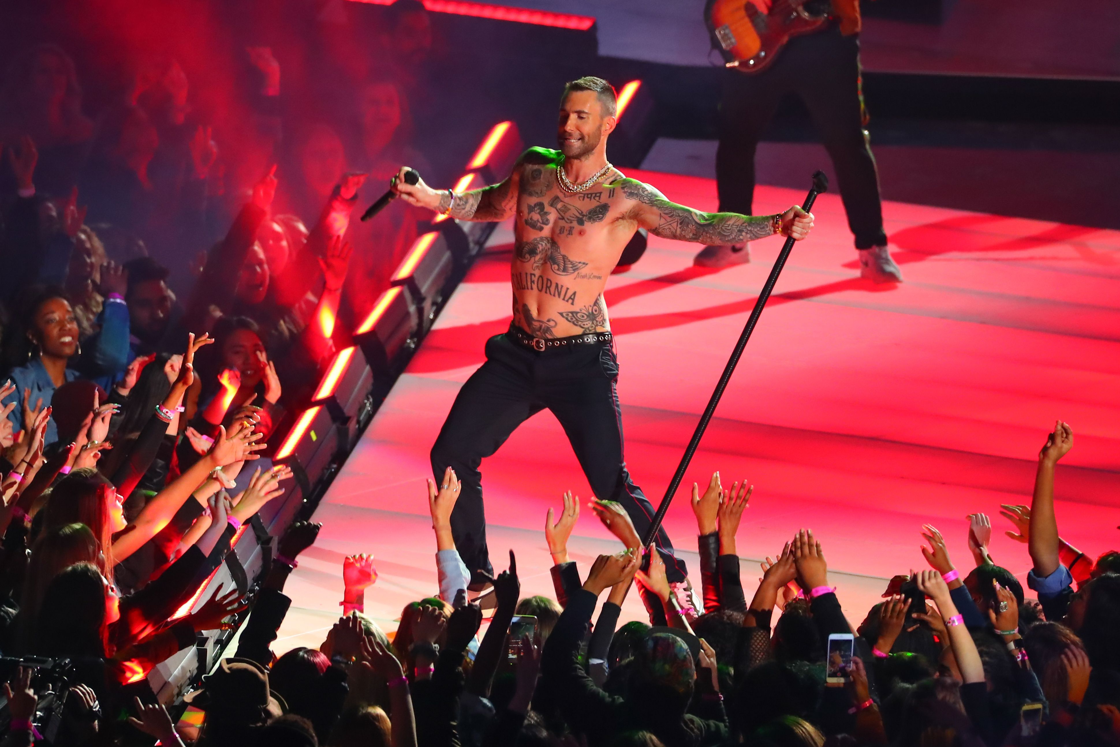 adam levine super bowl