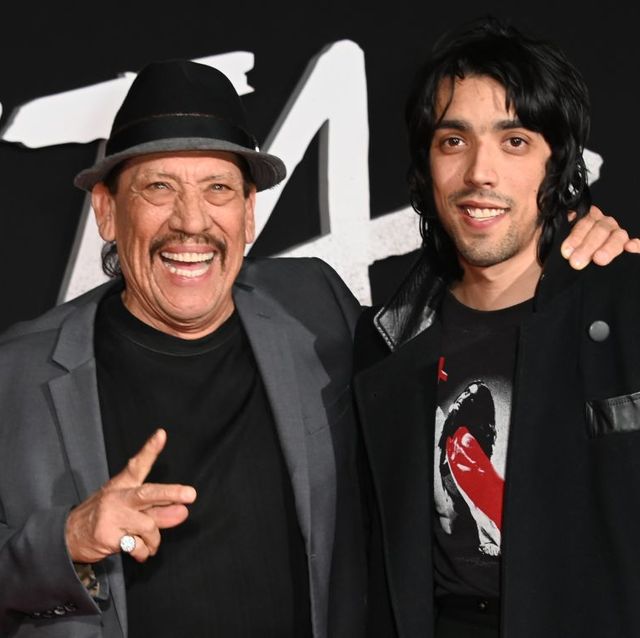actor danny trejo l and his son gilbert trejo attend the premiere of alita battle angel on february 5, 2019 at the westwood village regency theatre in westwood, california photo by robyn beck  afp        photo credit should read robyn beckafp via getty images