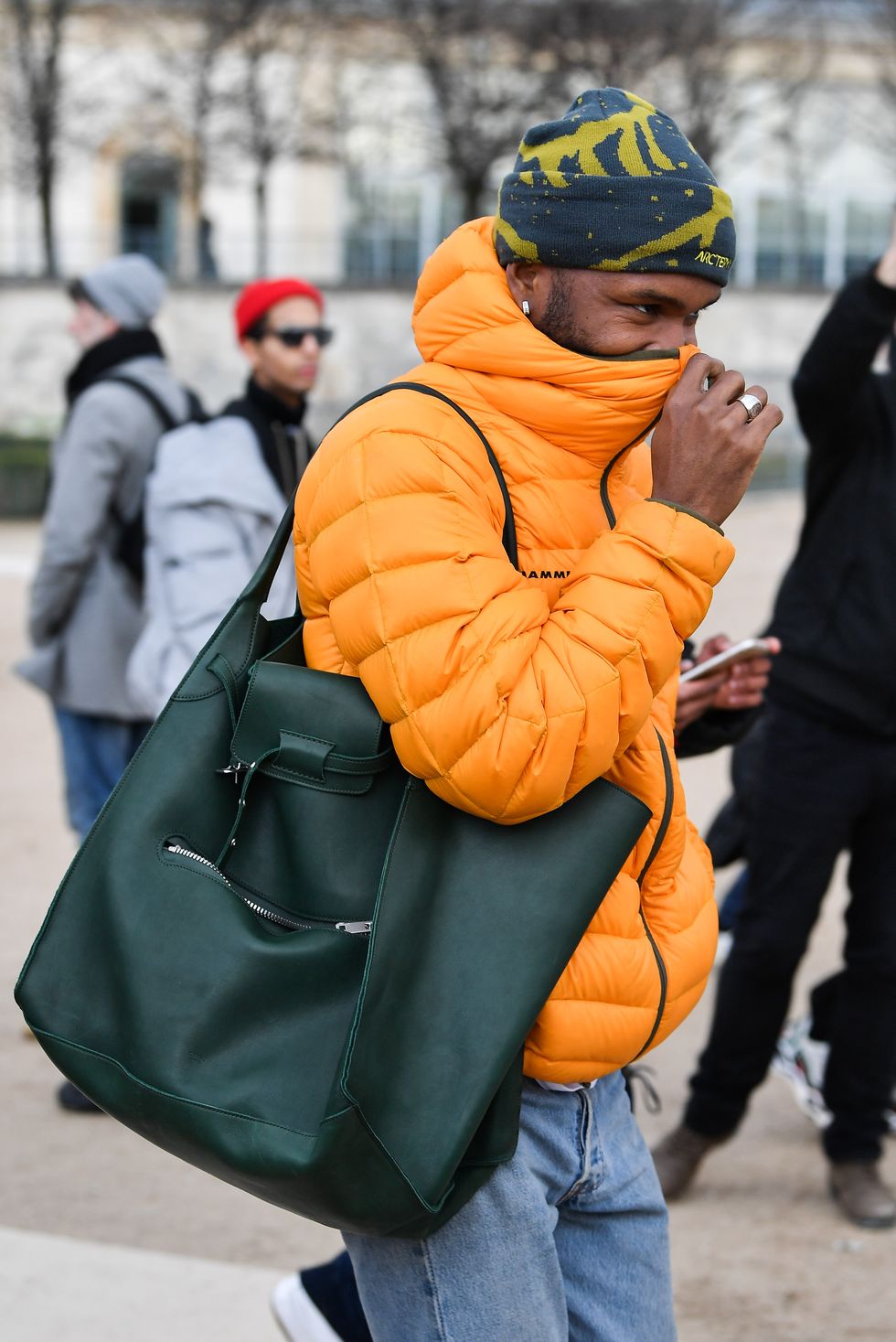 paris, france january 17 frank ocean attends the louis vuitton menswear fallwinter 2019 2020 show as part of paris fashion week on january 17, 2019 in paris, france photo by jacopo raulegetty images