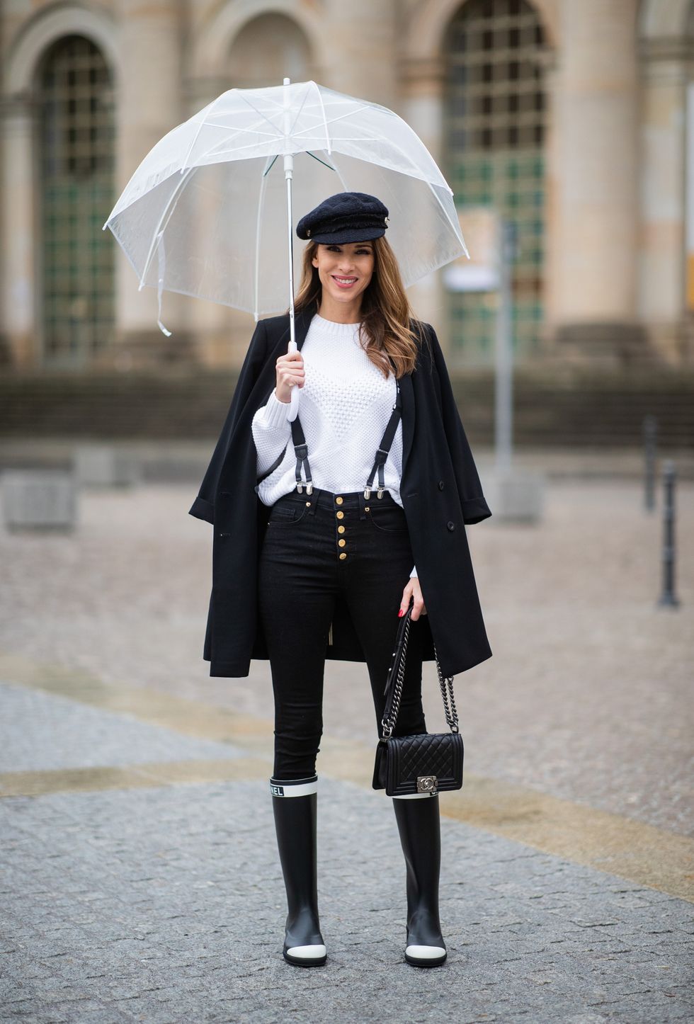 15 outfits perfectos para los días fríos y lluviosos