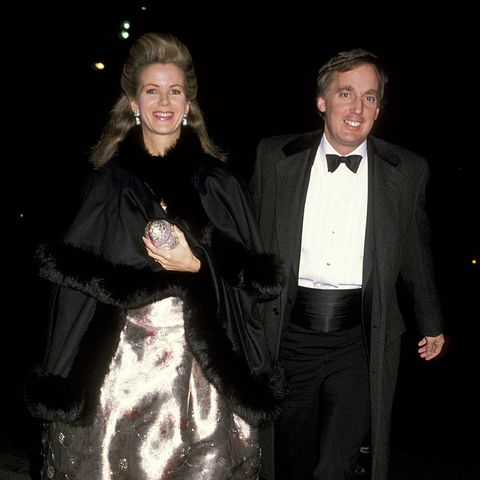 robert trump and blaine trump during annual costume institute gala exhibition   december 4, 1989 at metropolitan museum of art in new york city, new york, united states photo by ron galellaron galella collection via getty images
