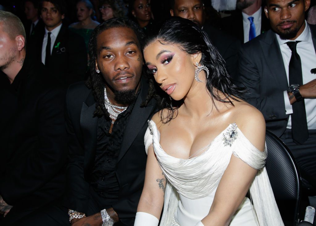Offset Gets Cardi B Baby Name Kulture Tattooed On His Face  Capital